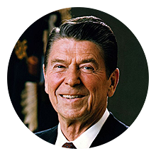 Ronald Reagan, 40th President of the United States